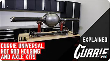 Universal Hot Rod Housing and Axle Kit
